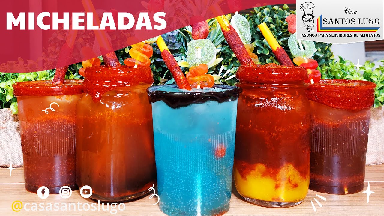 MICHELADAS ⭐RECETA FÁCIL Y RÁPIDO⭐ PARA NEGOCIO 🍻
