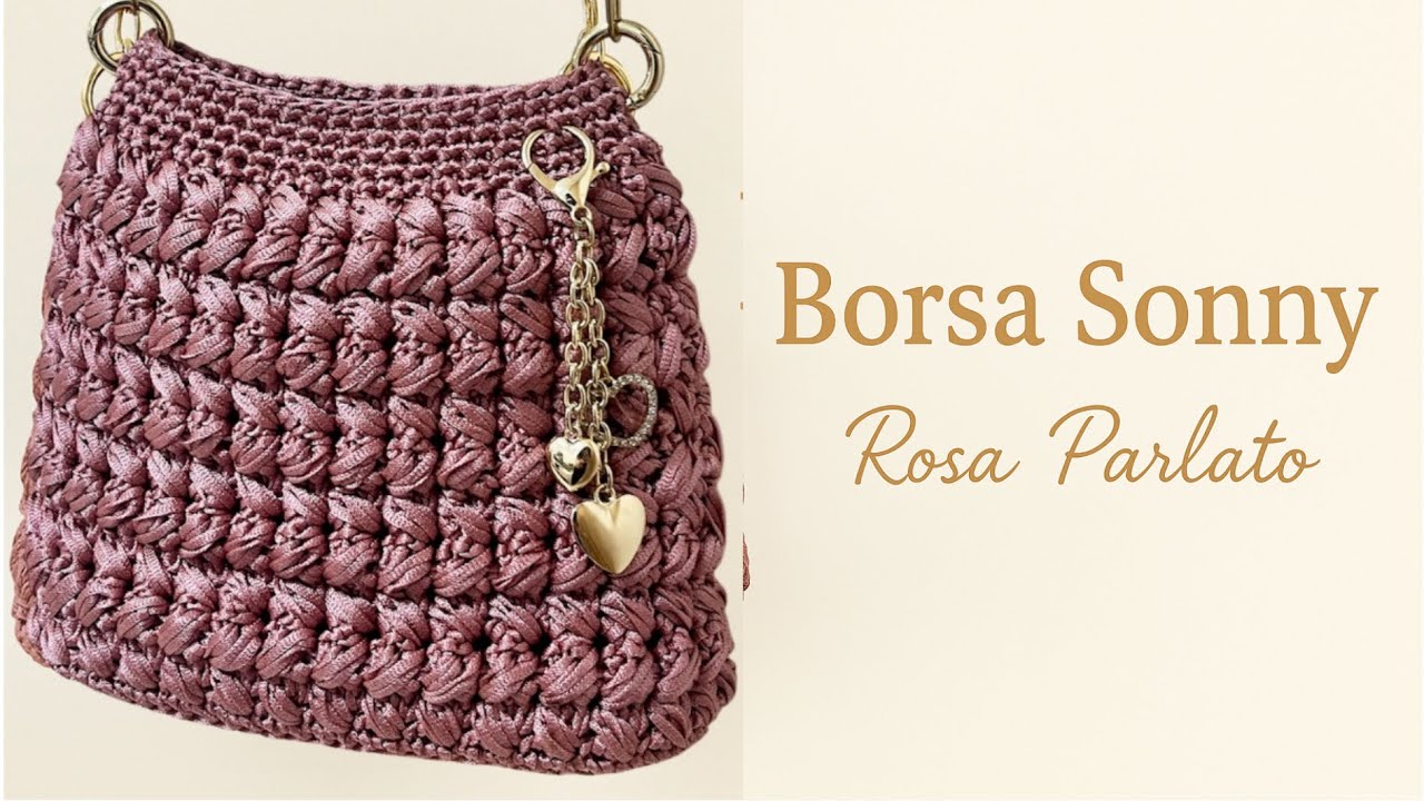 Borsa all’uncinetto Sonny/Crochet bag Sonny tutorial 