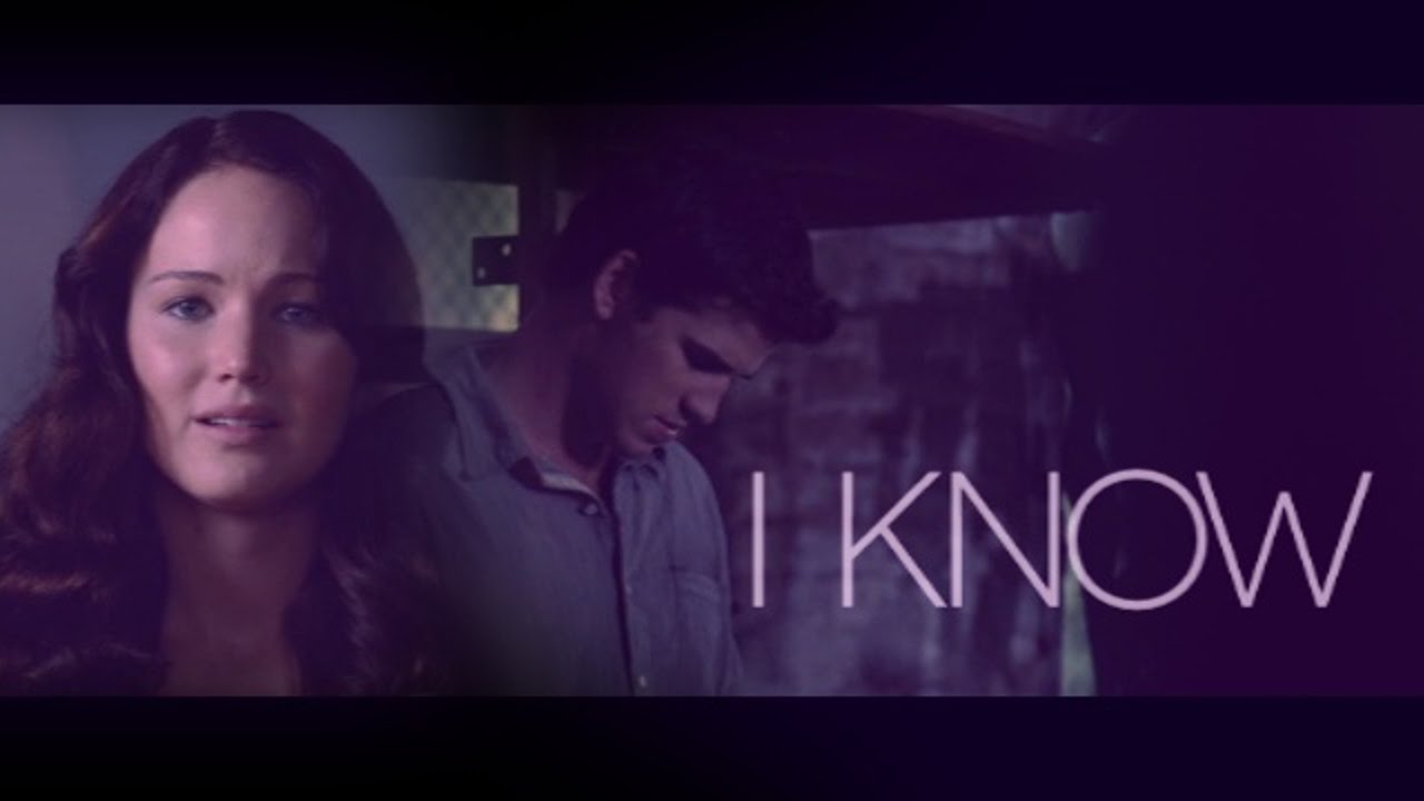 [ gale/katniss/peeta || i know what you did last summer ]