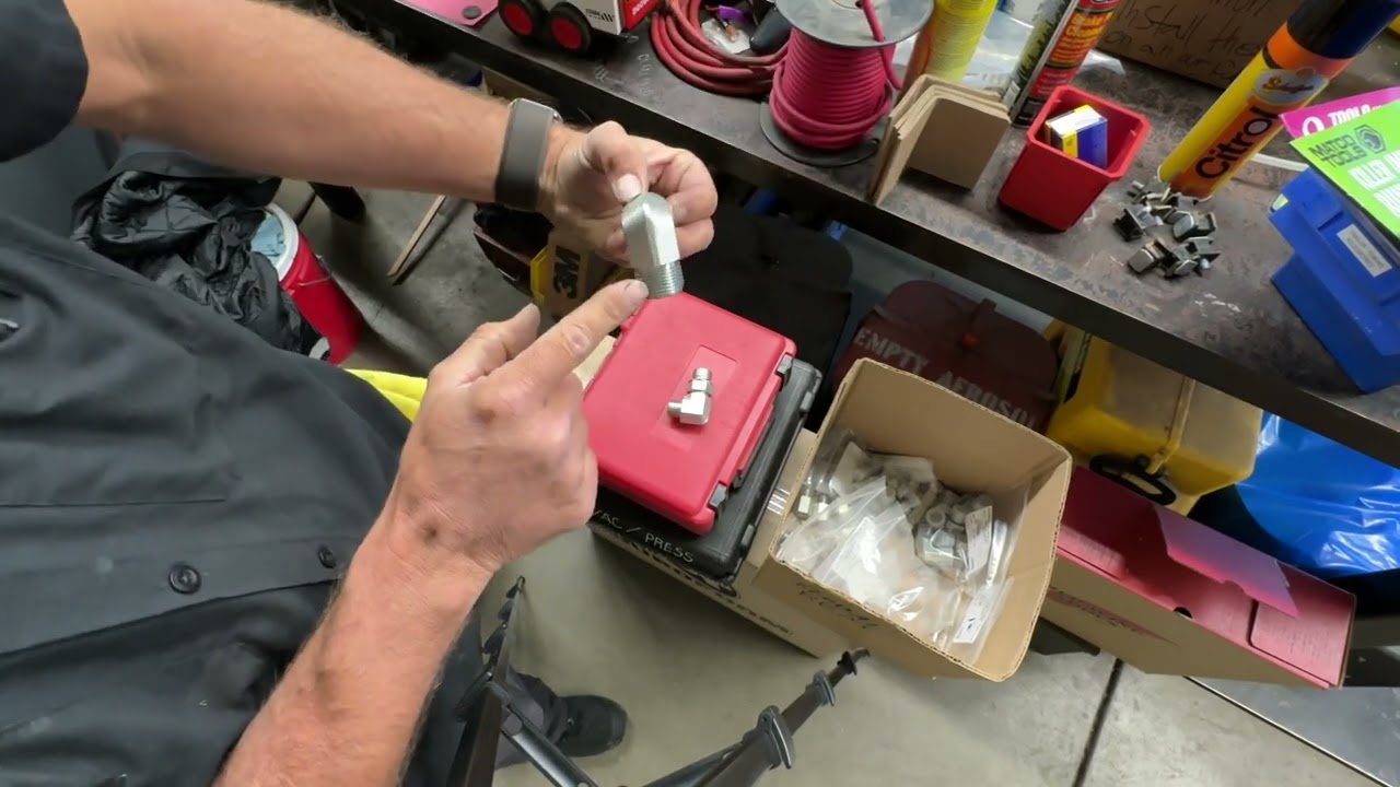 Hydraulic Fitting install info. O-Ring boss to Flat Face O-ring