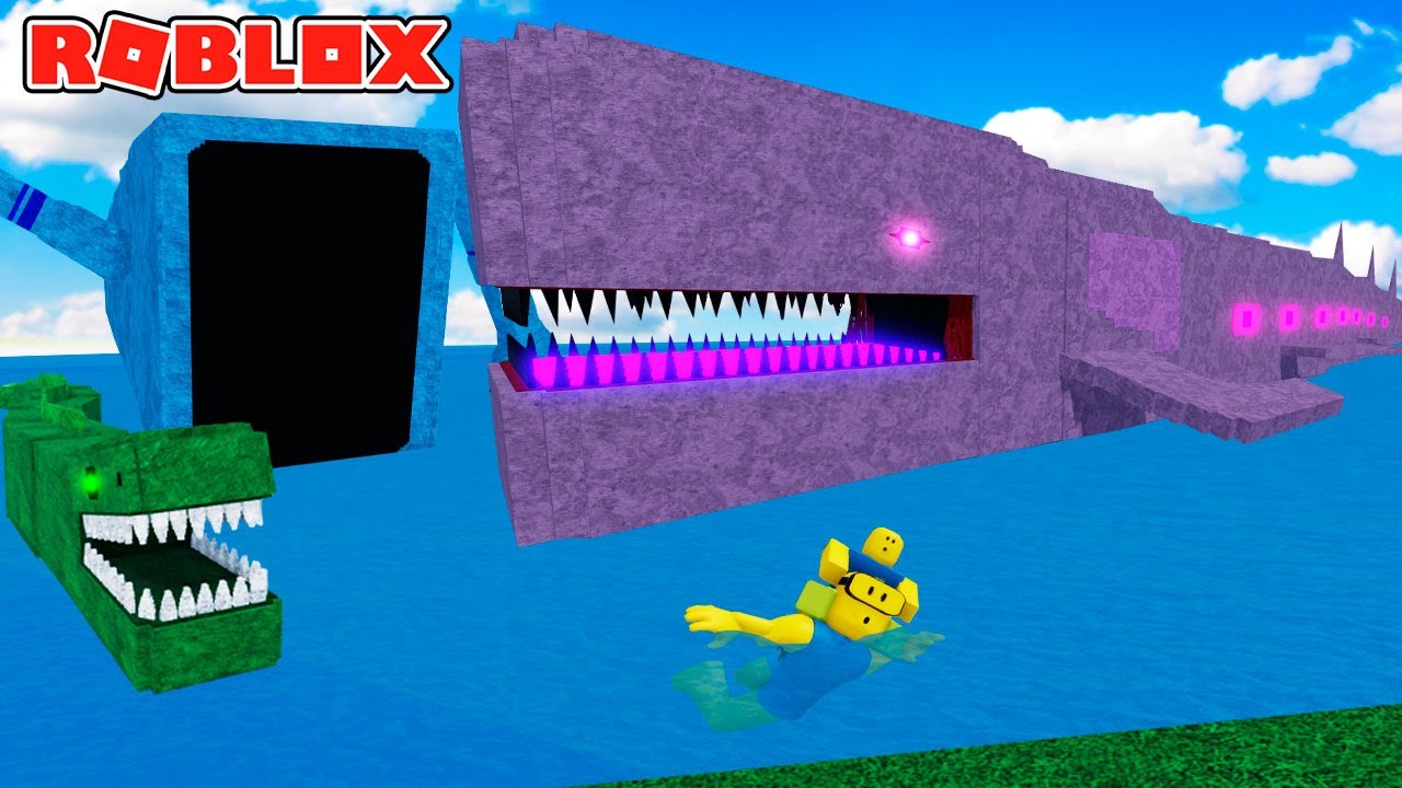DESCUBRO A LOS NUEVOS MONSTRUOS MARINOS DE TREVOR HENDERSON en Roblox