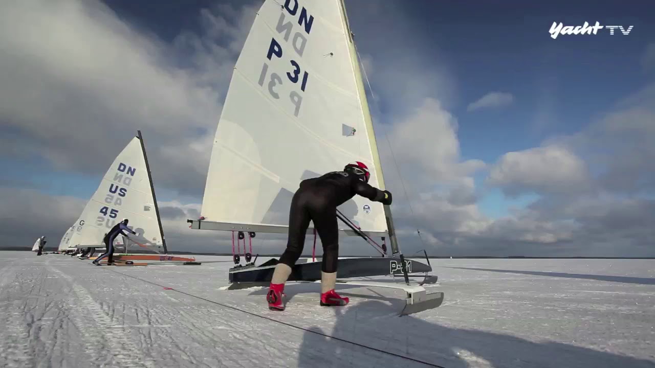 Weltmeisterschaft der Eissegler 2012