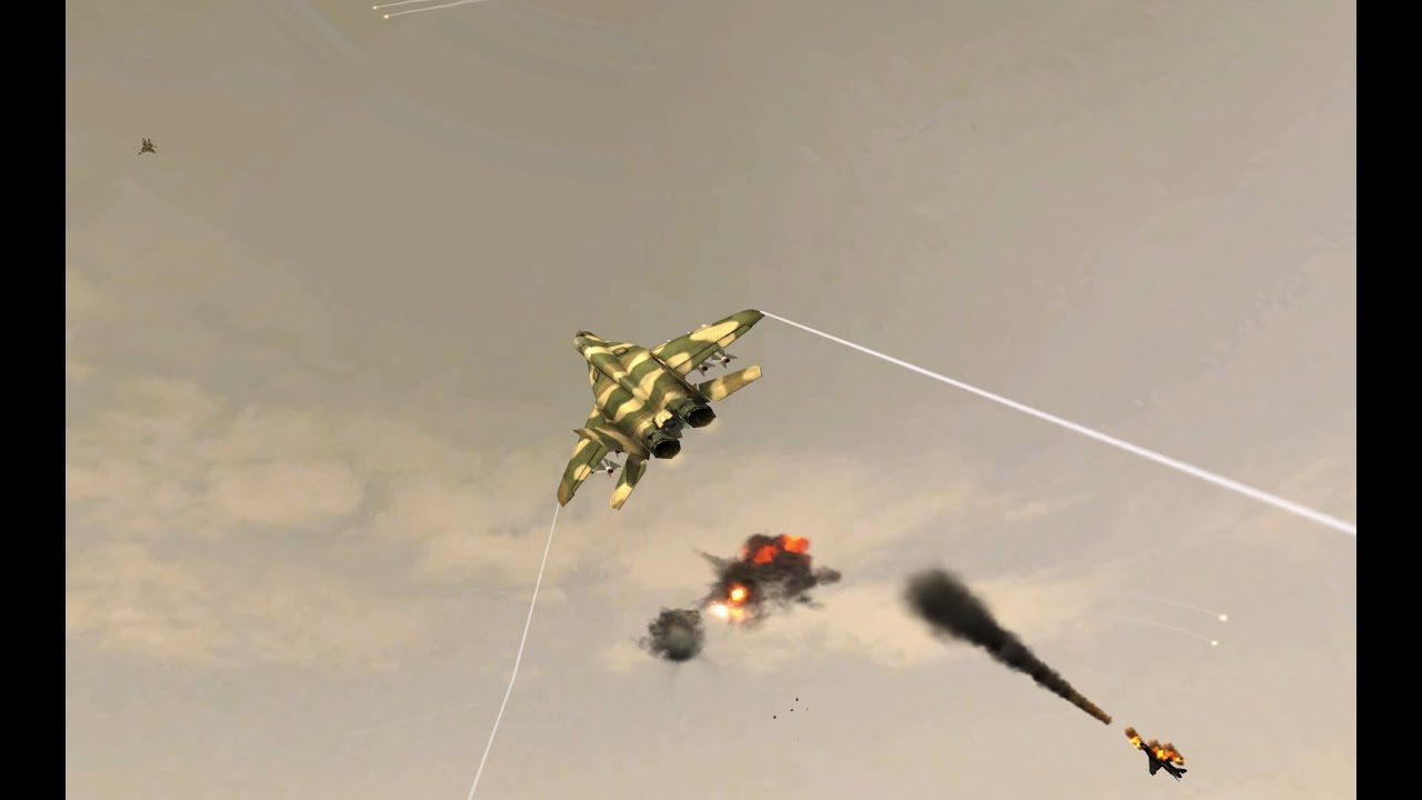Project Reality - Bijar CAS Jet (MiG-29 and F-16) Round Highlights