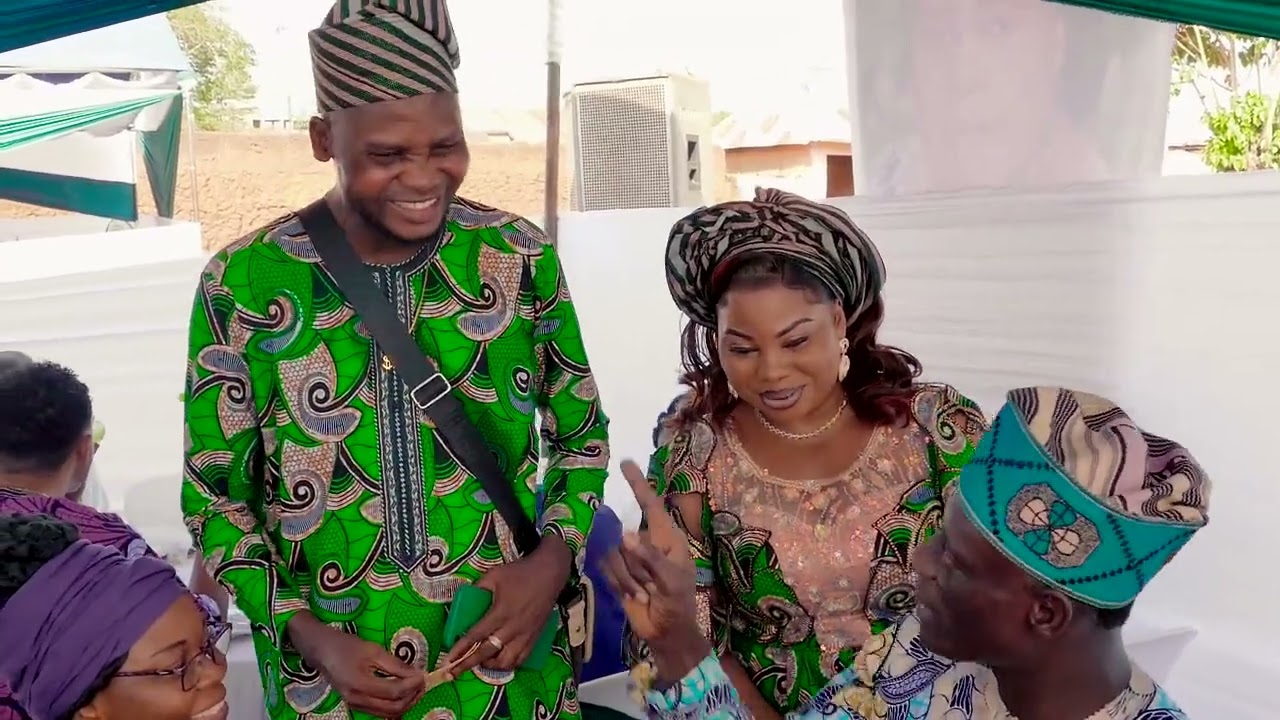 La réception de ma défunte mère Zohou Odette #wedding #اولادك #nigerianwedding