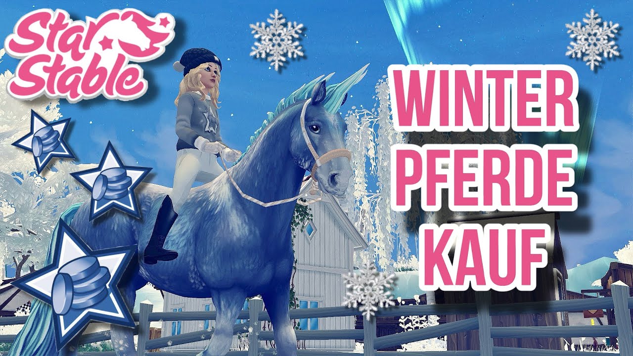 Die magischen WINTER PFERDE ziehen EIN!😍❄️ // Star Stable Online
