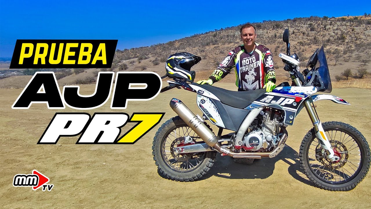 Llegó a Chile la AJP PR7 . Prueba a fondo de esta TRAIL con alma de RALLY 🤘