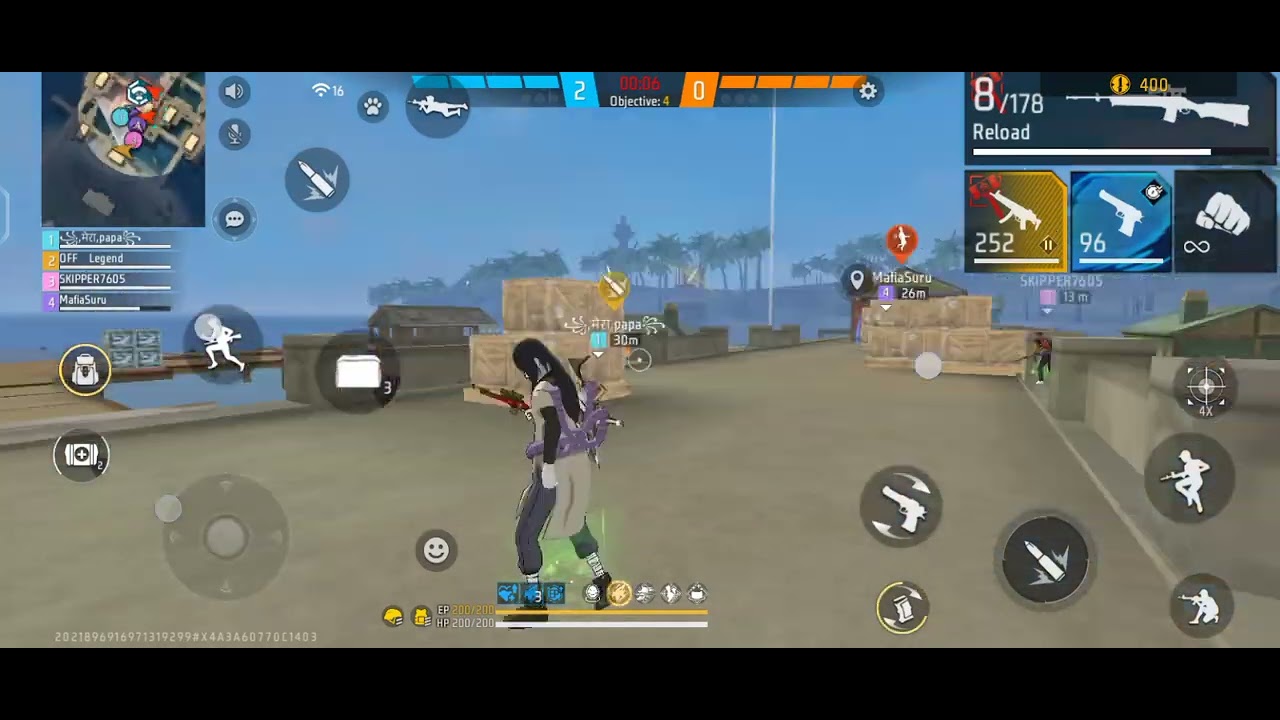 Free fire Gaming video 🫣 My 3rd gaming video 🔥💪like and subscribe please 🙏 #freefire #gamingvideos 