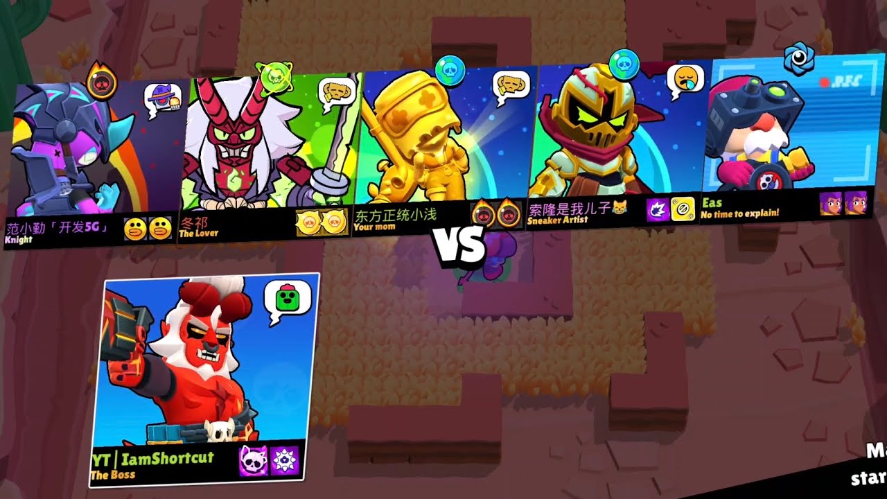 Mythic Bull Boss vs. Every Brawler 😈