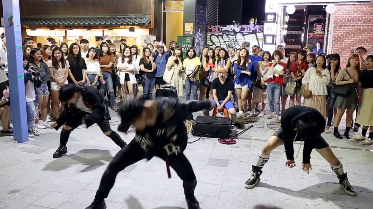 KPOP&JHKTV] 홍대케이팝댄스 디오비 hong dae k-pop dance DOB bling bling  (cover) IKON