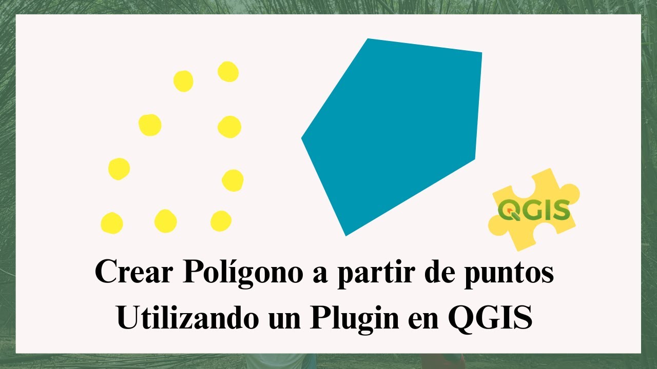 Convertir puntos a Polígono en QGIS utilizando un complemento