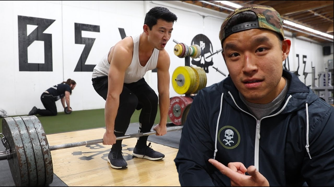 TRAINING WITH A MARVEL SUPERHERO FT. SIMU LIU
