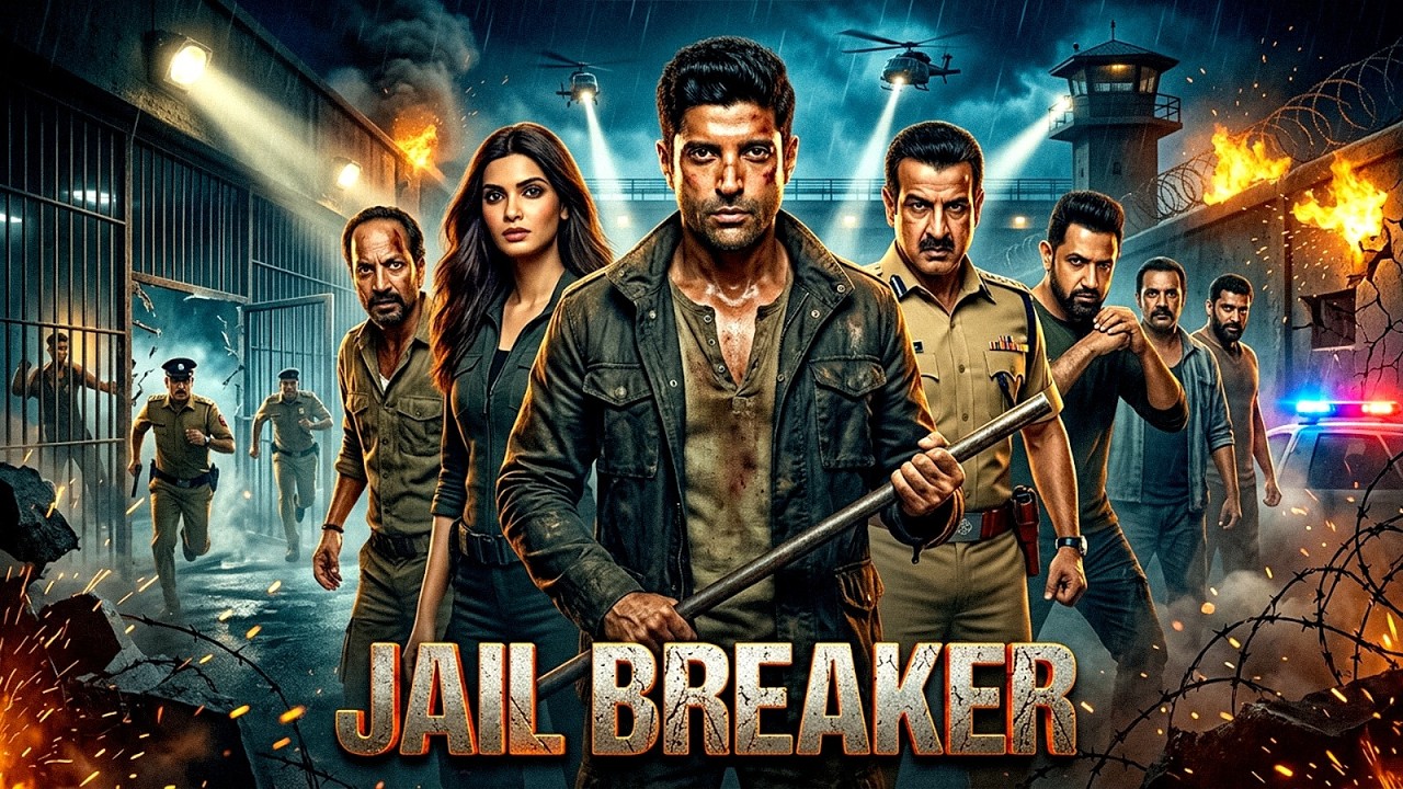 JAIL BREAKER | Farhan Akhtar, Diana Penty | Action Drama Thriller Movie in Hindi