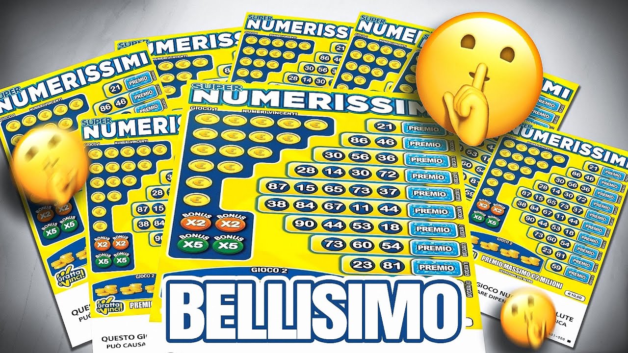 GRATTO 5 SUPER NUMERISSIMI PER 50€… E CI SONO SORPRESE! 😯🎉