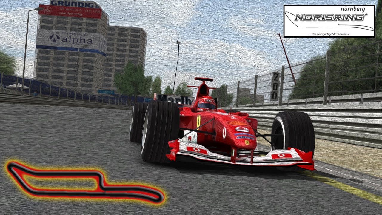 Michael Schumacher | Ferrari 2004 | Norisring