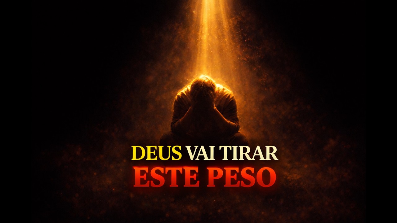 DEUS VAI TIRAR ESSE PESO DE VOCÊ HOJE | Oração Para Ansiedade e Depressão | 10 Minutos