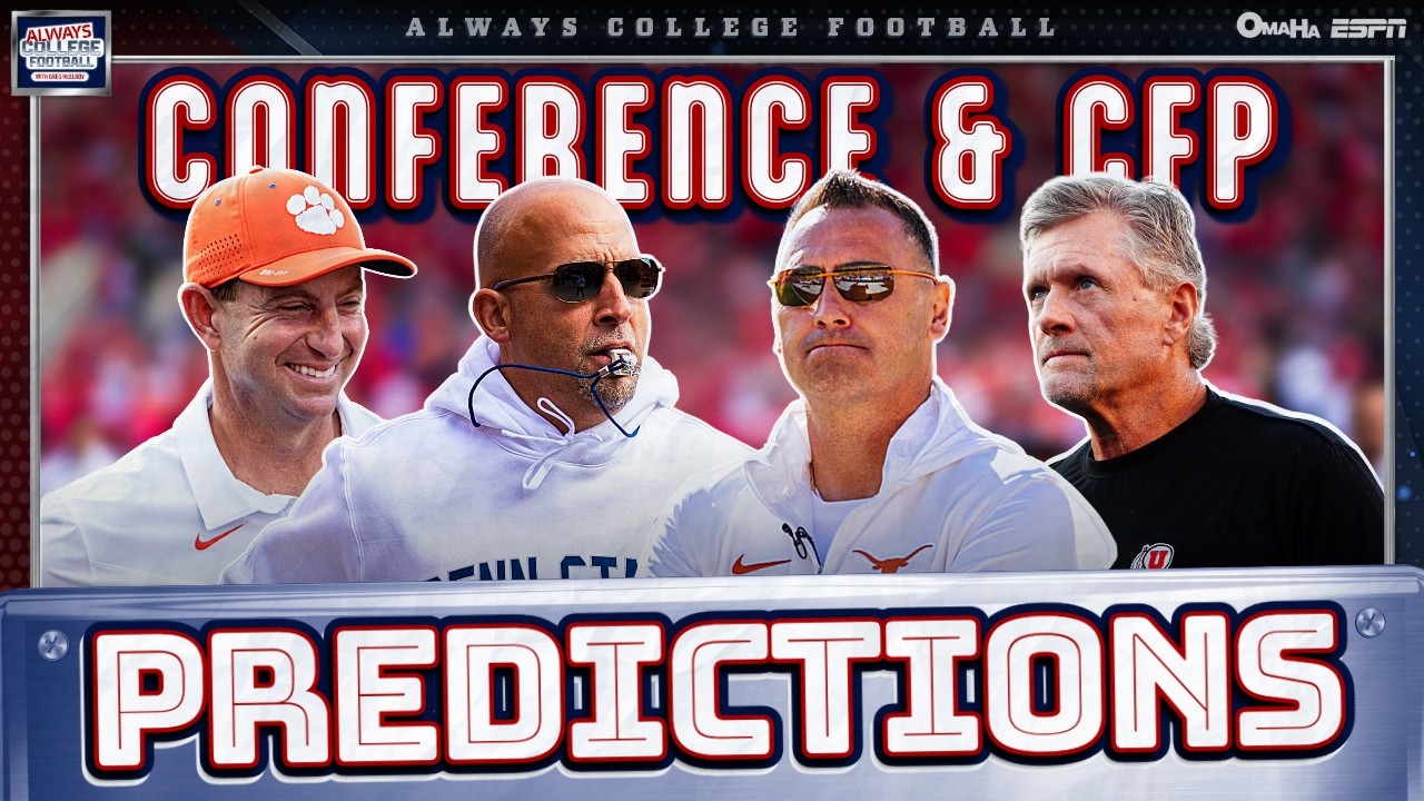 McElroy’s Conference Championship & CFP predictions 🔮 | Always College Football