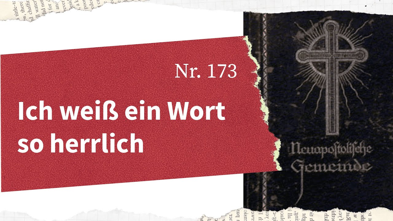 AGB 173 -  Ich weiß ein Wort so herrlich