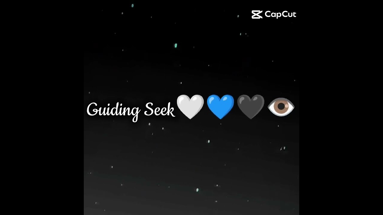 Judas Meme Guiding Light x Seek 🤍💙🖤👁️