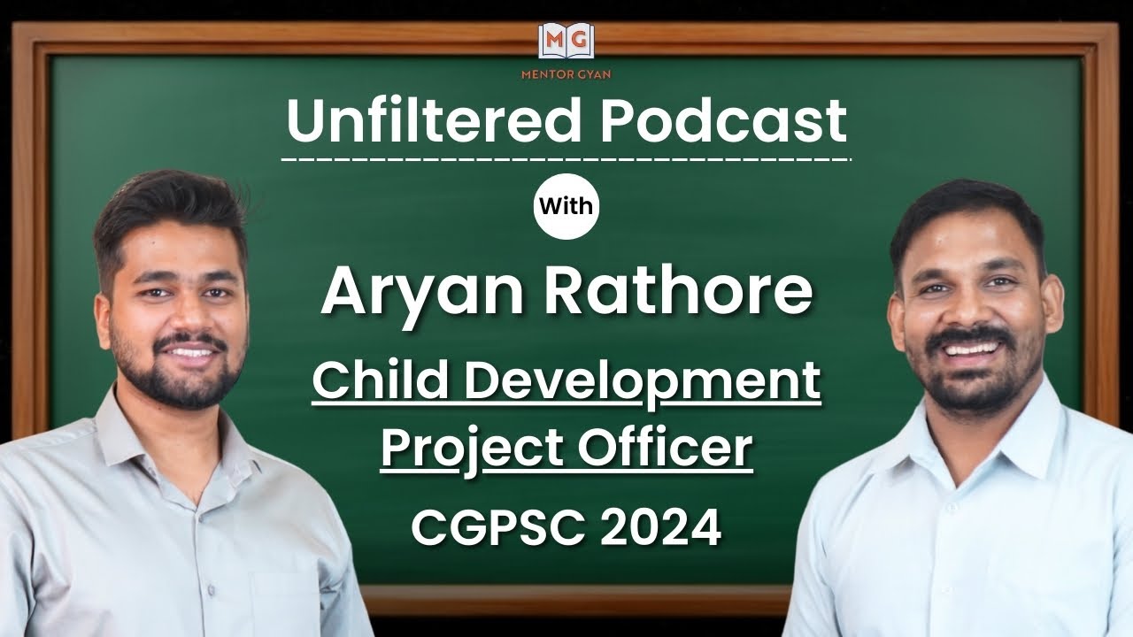| Unfiltered Conversation With CGPSC Toppers | Aryan Rathore | C.D.P.O | CGPSC 2024