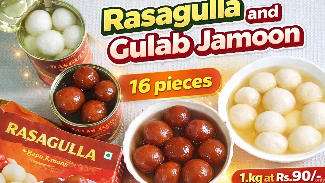 Rasagulla || Gulab Jamoon