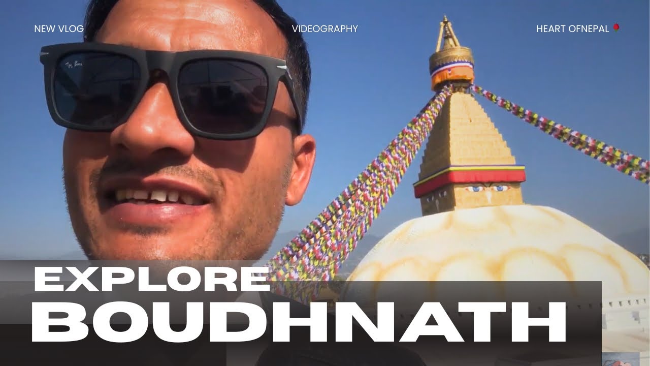 Travelling At Kathmandu !  Explore Boudhanath stupa. 