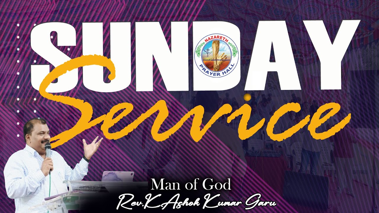 SUNDAY SERVICE | REV. K. ASHOK KUMAR | 11/01/2026