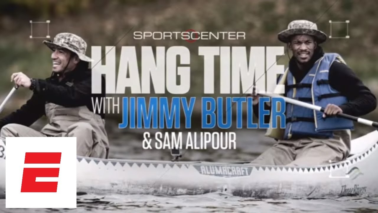 Jimmy Butler falls into a lake while canoeing in Minnesota | Hang Time with Sam Alipour | ESPN