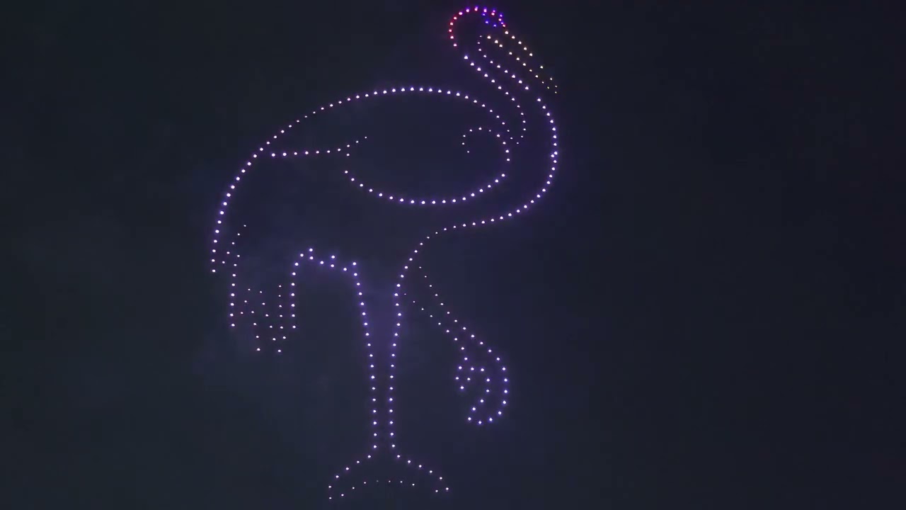 상상플랫폼 야시장 드론쇼