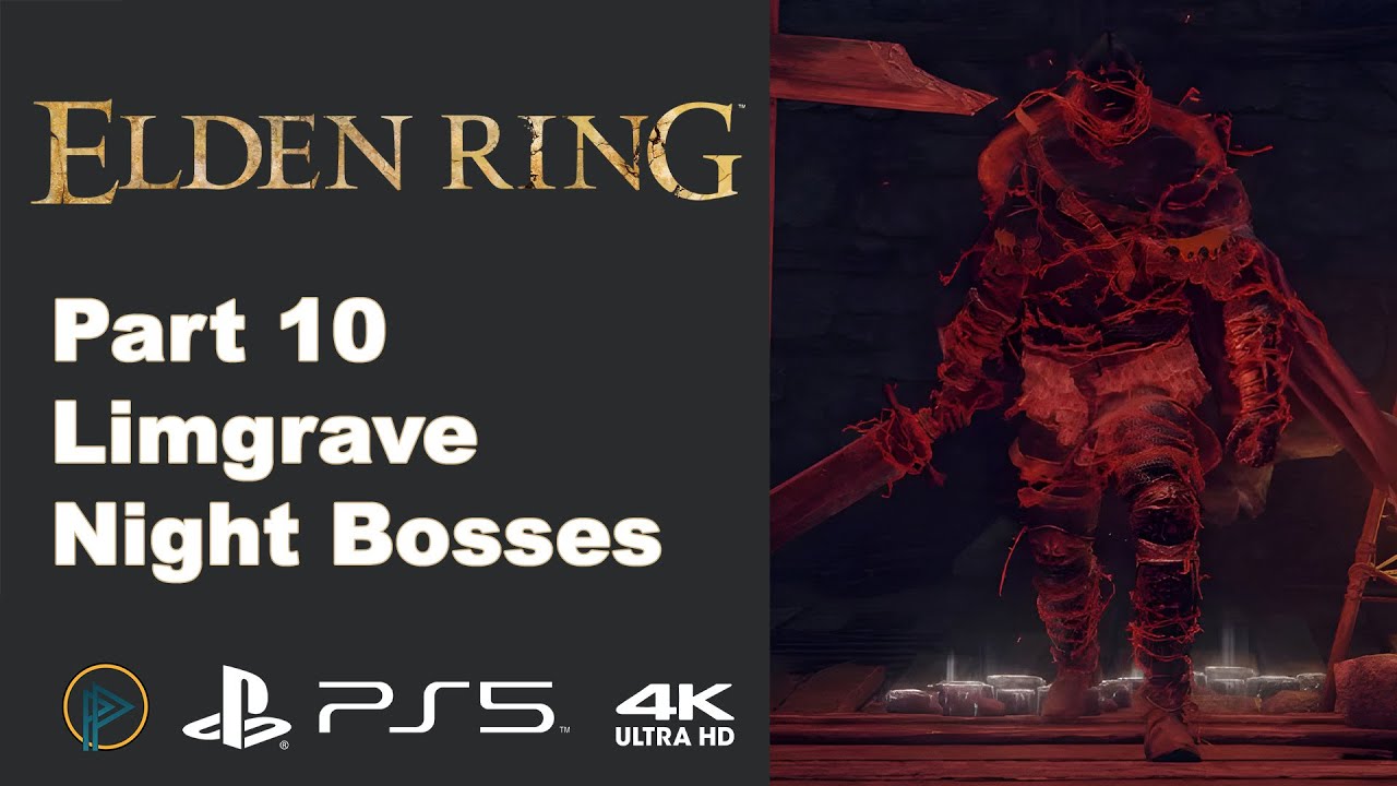 3D Artist Explores Elden Ring #10 - Limgrave Night Bosses  💯 4k | PS5