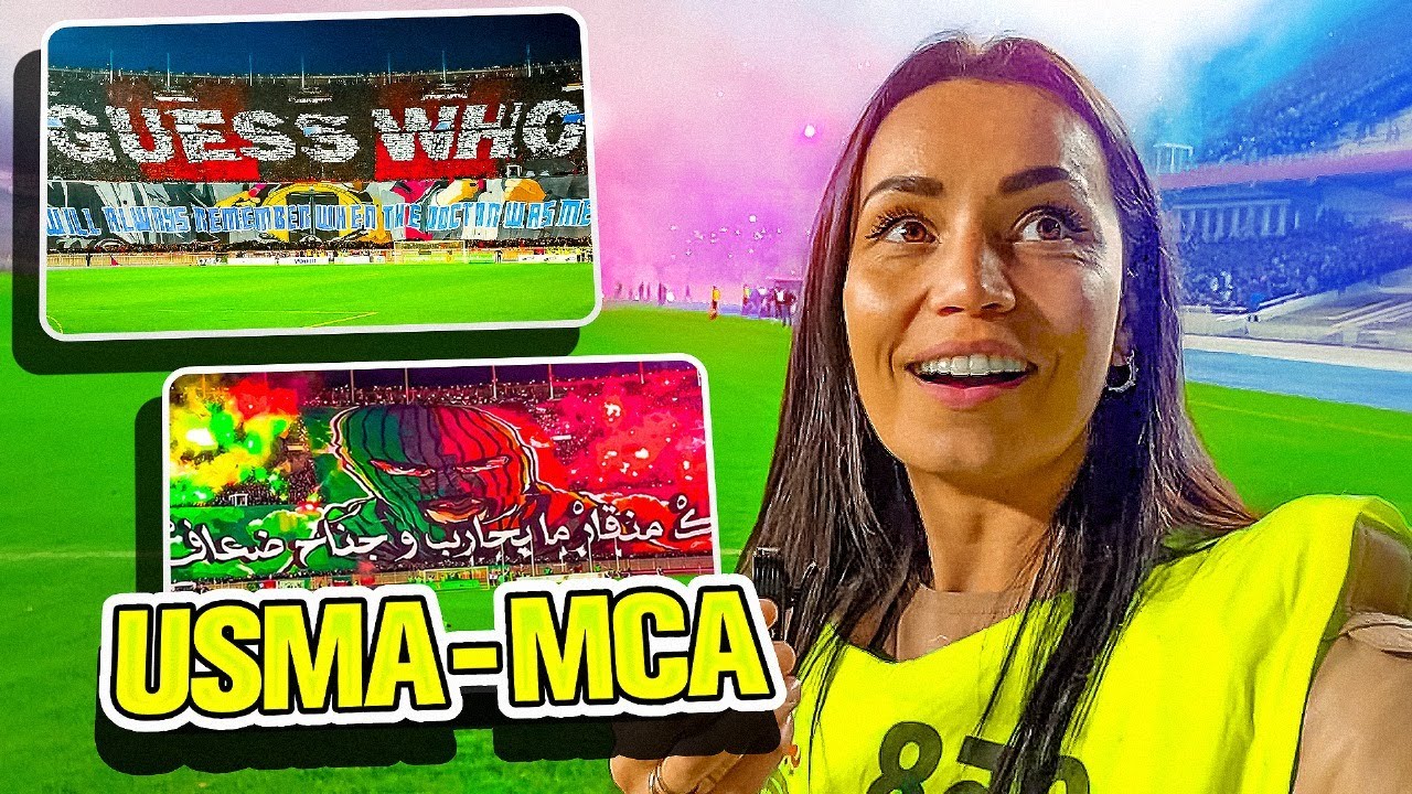 J'ASSISTE À LA MEILLEURE AMBIANCE DE STADE DE MA VIE POUR USMA MCA À ALGER ! (Derby de dingue !)