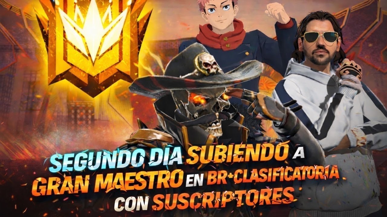 SEGUNDO DIA SUBIENDO A GRAN MAESTRO EN BR-CLASIFICATORIA CON SUSCRIPTORES 😱