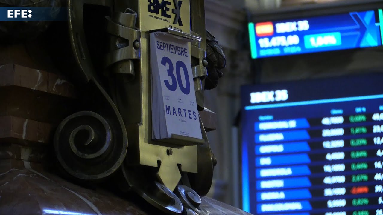 El IBEX 35 suma un 1,04 % en los 15.475 puntos, nuevos máximos desde 2007