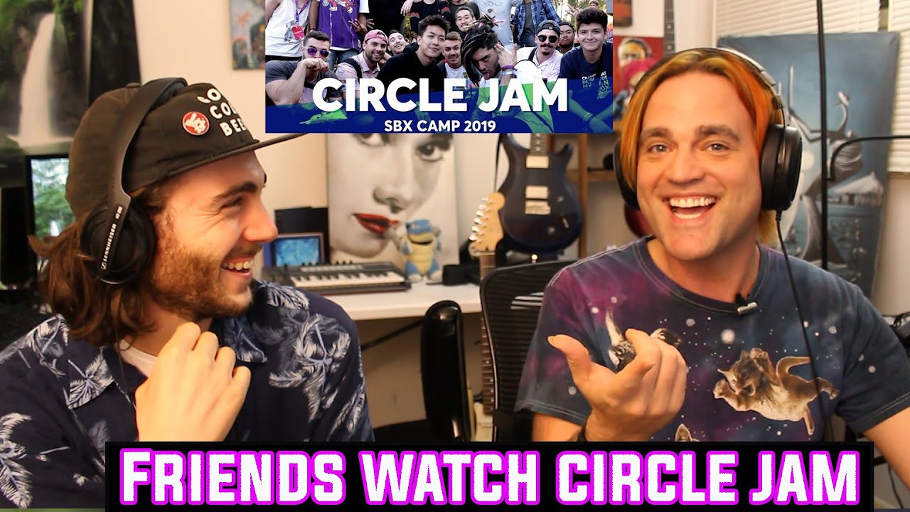 Friends React to  Beatbox - SBX CAMP CIRCLE JAM // Swissbeatbox Reaction // D-Low ALEM COLAPS NME