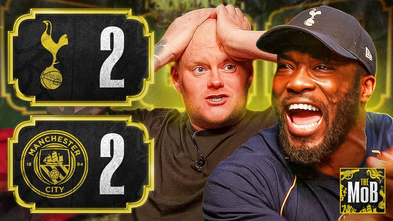 Spurs FIGHTBACK Leaves Big Steve STUNNED! | Tottenham 2-2 Man City