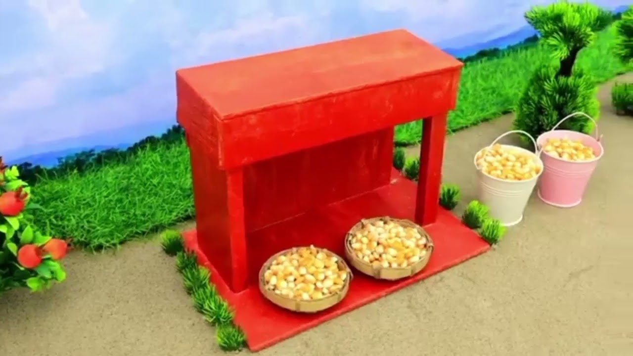 Cow and mini tyactor and man videoSubscribe the channel wold kids