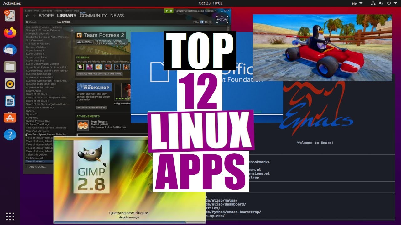12 приложений Linux, о которых должен знать каждый