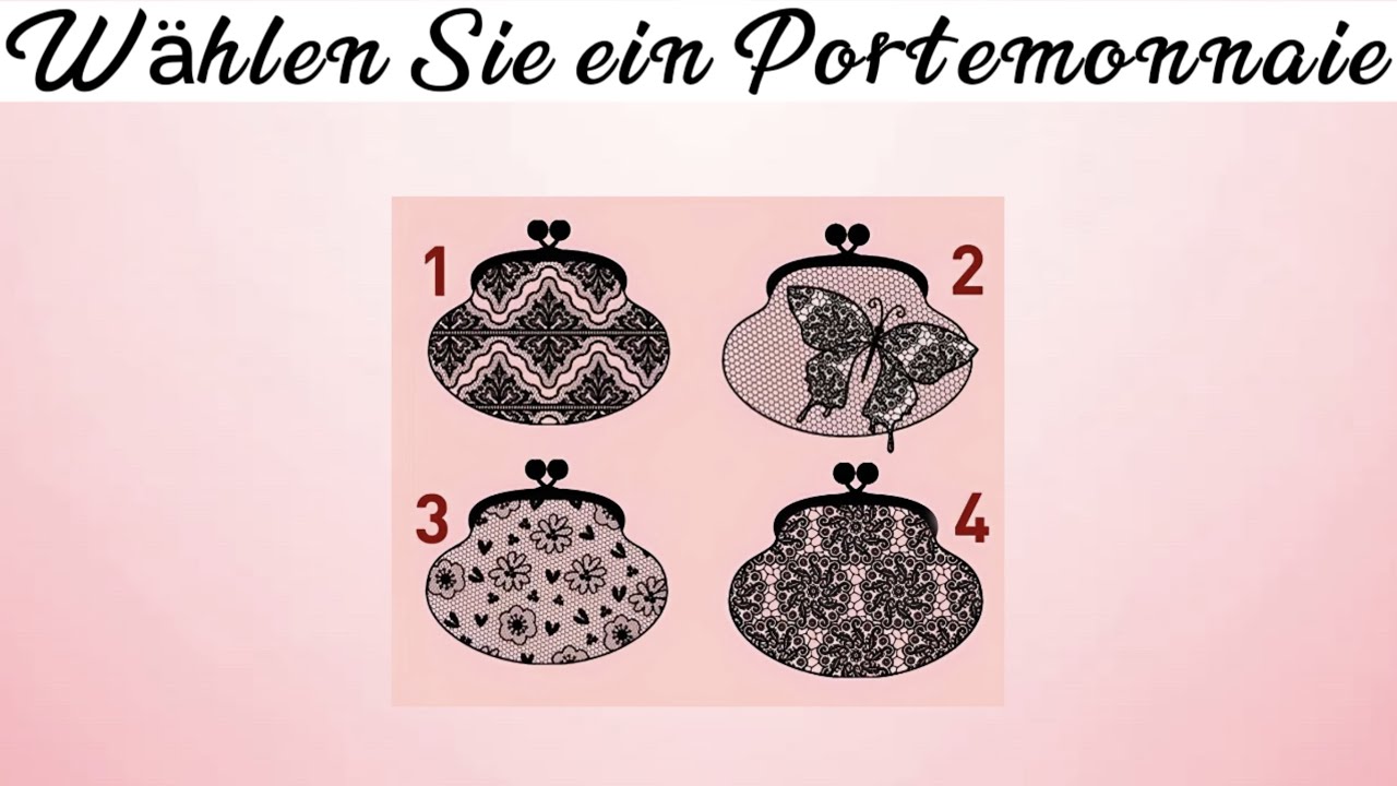 TEST! Wählen Sie ein Portemonnaie und erfahren Sie, was Sie davon abhält reich zu werden.