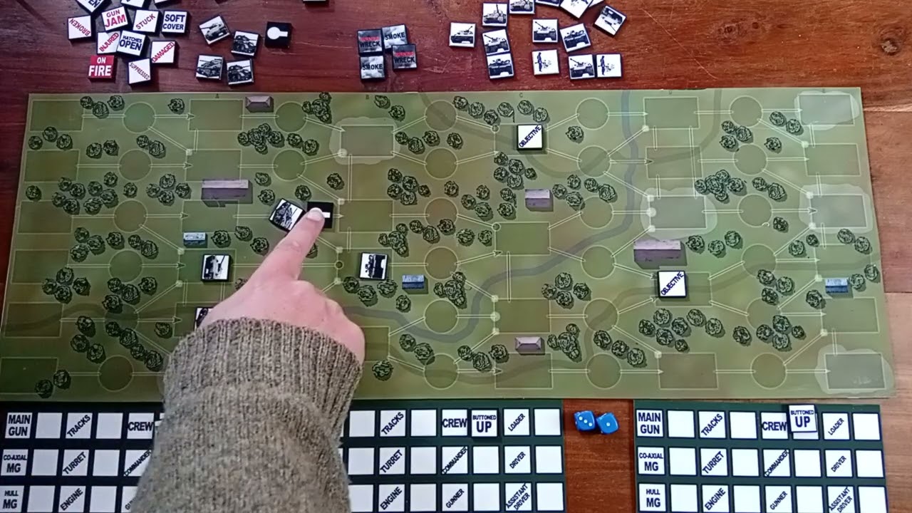 My New WW2 Tank Solitaire Wargame