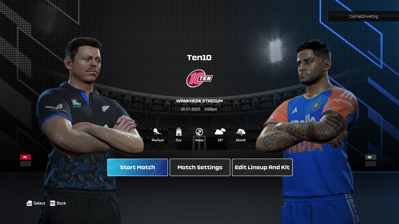 CRICKET 26 - India Vs New Zealand - Gameplay (PC)