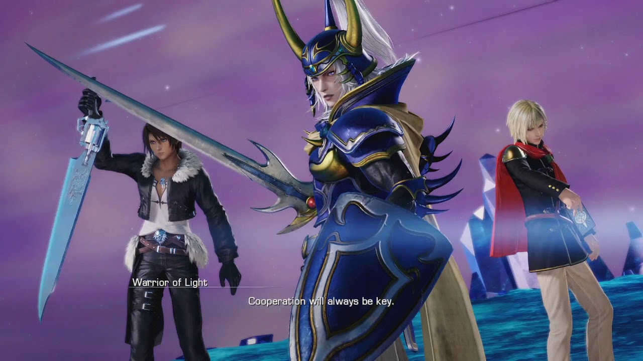 Let's Play Dissidia Final Fantasy NT #1 Warrior of Light