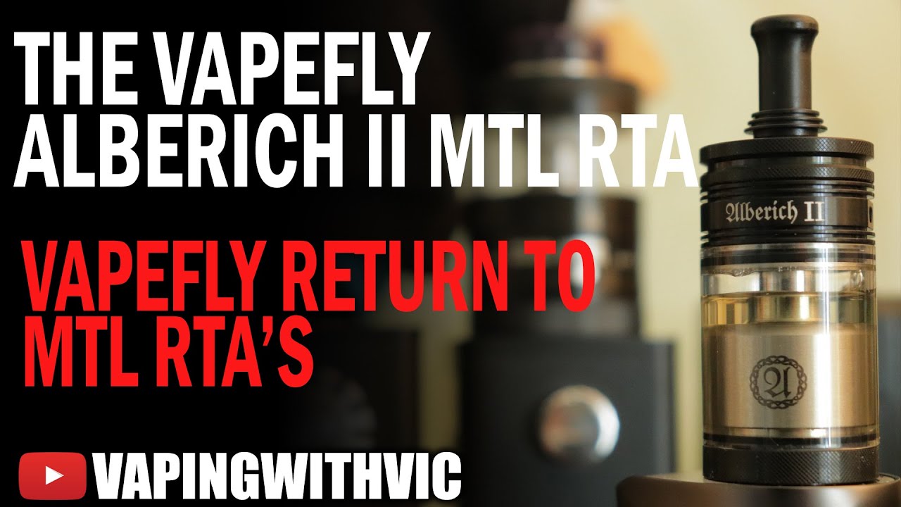 VapeFly Alberich 2 MTL RTA &mdash; VapeFly возвращается в MTL...