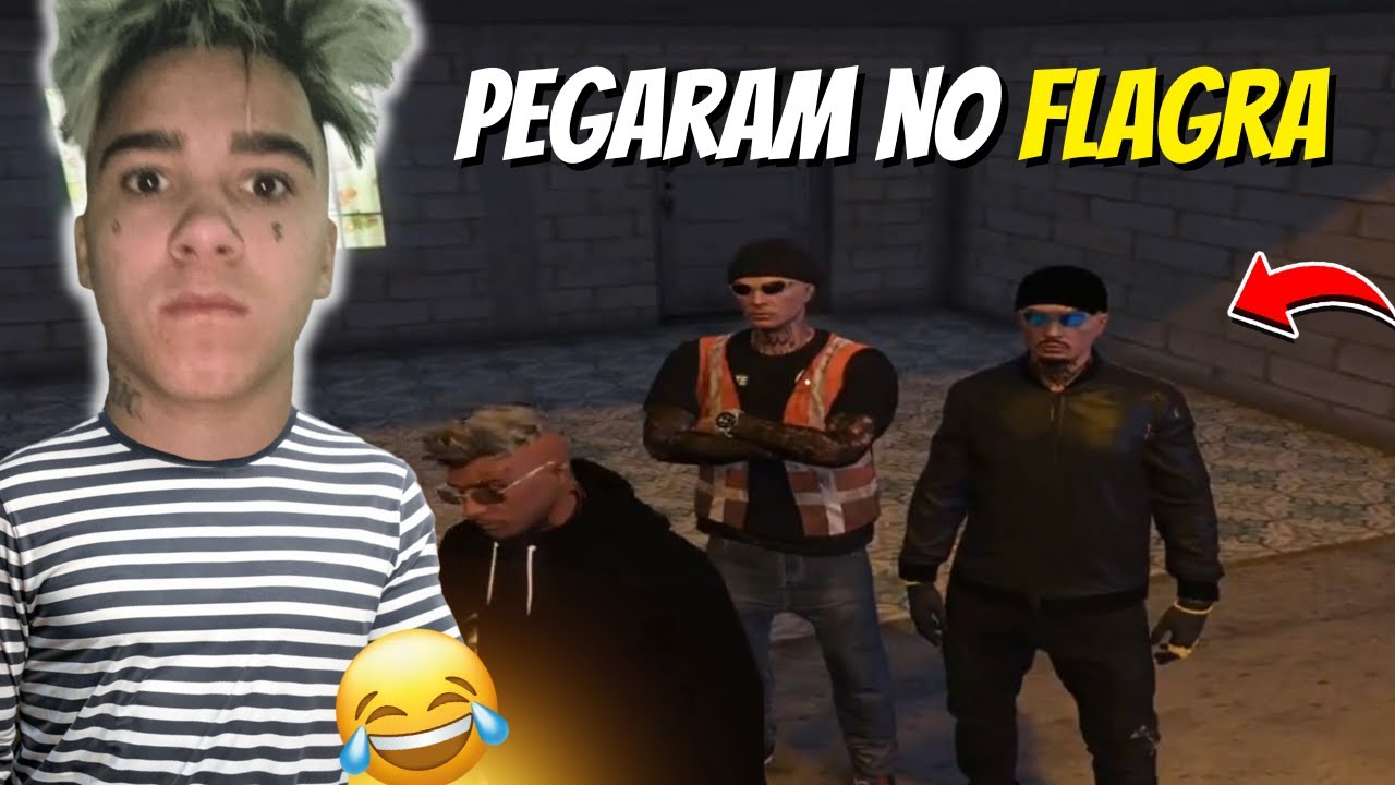PEGARAM O PECINHA NO FLAGRA no GTA RP 😂 (LIVE COMPLETA)