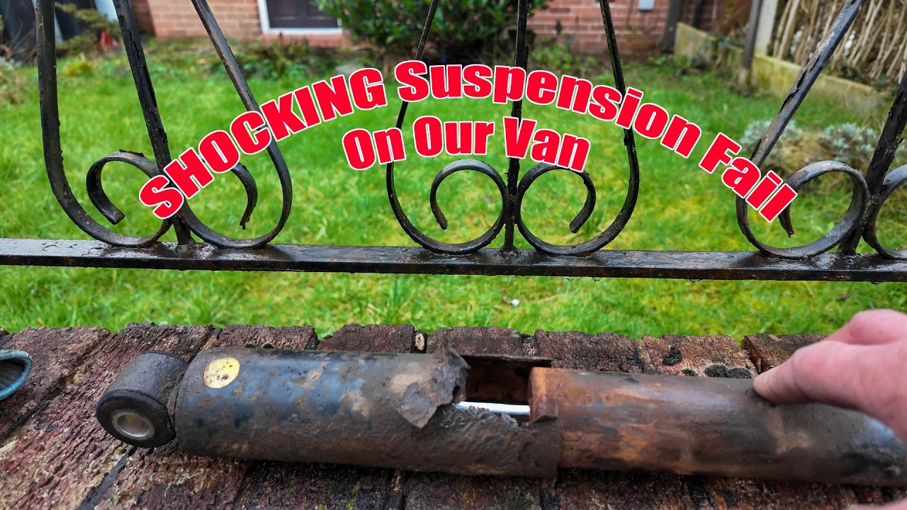 SHOCKING Van Suspension FAIL in the Rain! (Plus Speedy Van Tour)