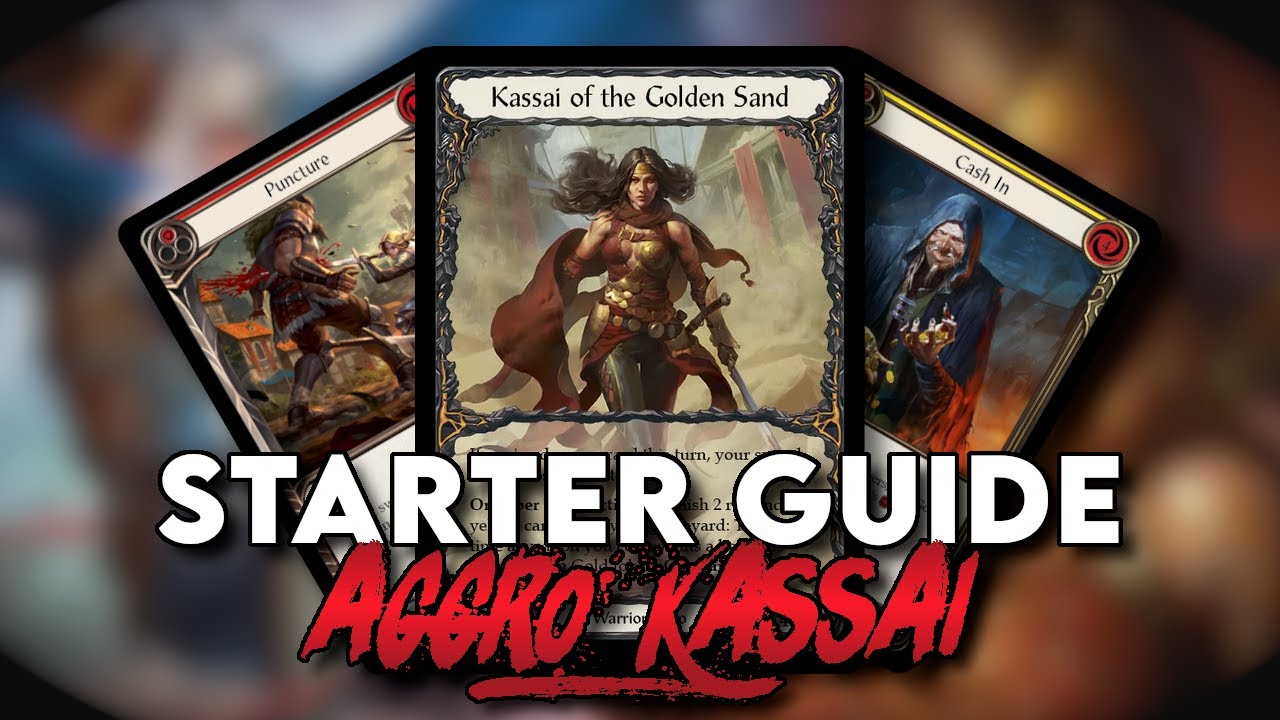 How to Play Aggro KASSAI! | Complete Flesh and Blood TCG Deck Guide