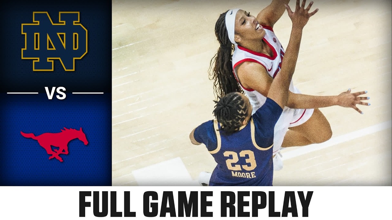 Notre Dame vs. SMU Full Game Replay | 2025-26 ACC Women's Basketball