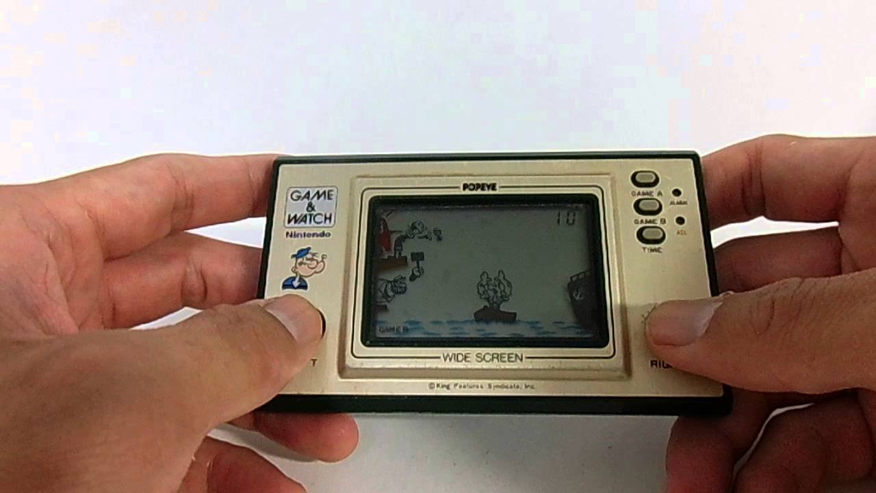 14175 Nintendo Game & Watch Popeye PP-23 1981