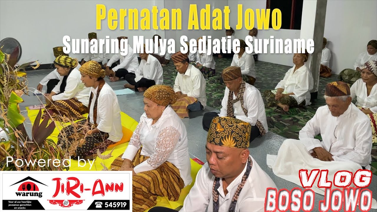🇸🇷🇮🇩 Tilik sanggar pambegti Pernatan Adat Jawa Sunaring Mulya Sedjatie Suriname