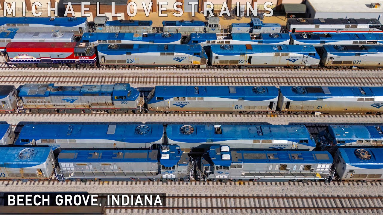 Exploring Amtrak's Beech Grove Shops - November 2025 Update