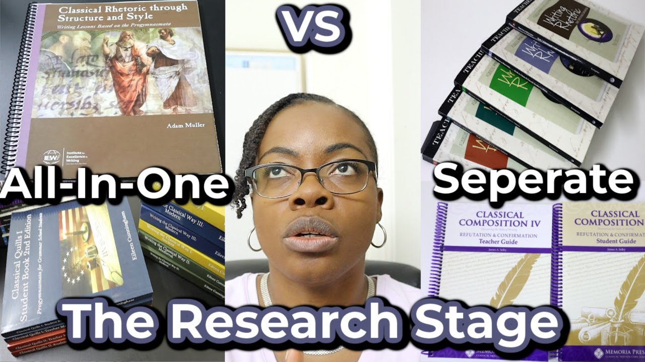 Classical Writing Homeschool Resources| All-In-One VS Separate Progymnasmata Exercises-Pt1 Chit Chat