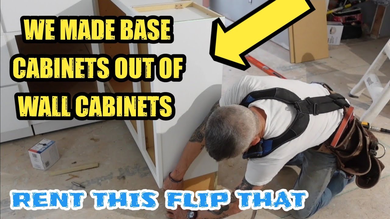 Installing Cabinets On Our FLIP House